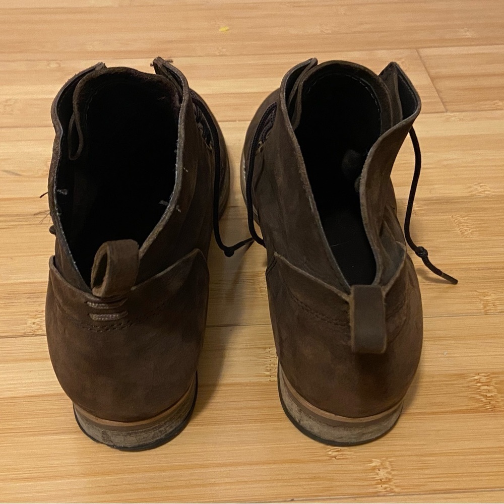 Diba True Brown Leather Chukka Boots | Ankle Boots 8.5 - Picture 5 of 7